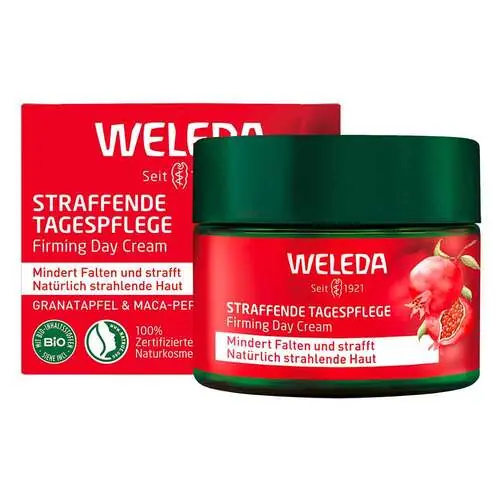 Kostenloser Versand Weleda straffende Tagespflege Granatapfel & Maca, 40 ml