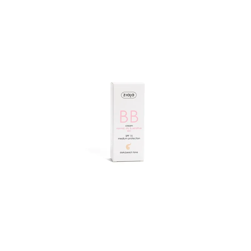 Ziaja BB Active Gesichtscreme gegen Unreinheiten für normale, trockene und empfindliche Haut SPF15 gebräunter Farbton 50 ml Meistverkauft