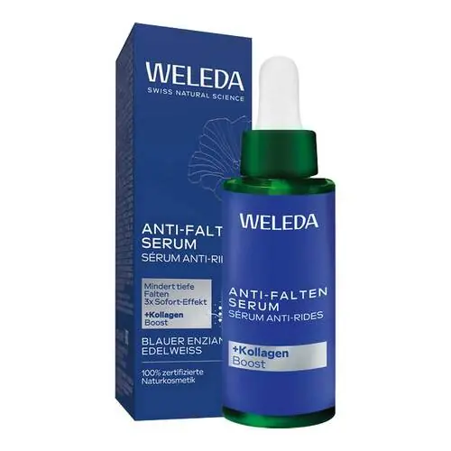 Begrenztes Angebot Weleda Anti-Falten Serum blauer Enzian & Edelweiss, 30 ml