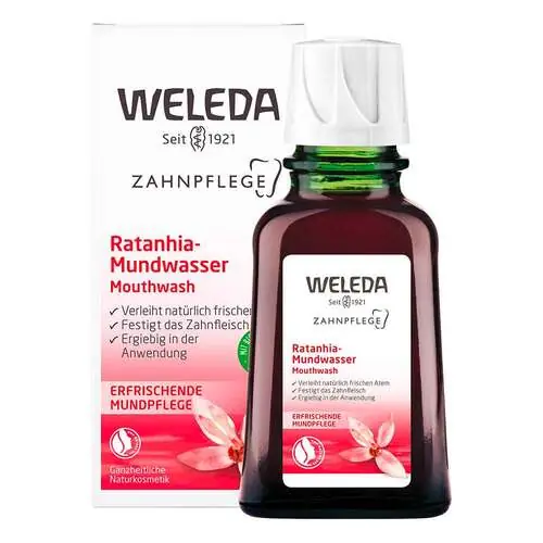 Neu Weleda Ratanhia-Mundwasser, 50 ml