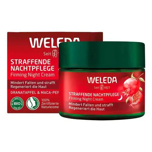 Weleda straffende Nachtpflege Granatapfel & Maca, 40 ml Schnäppchen