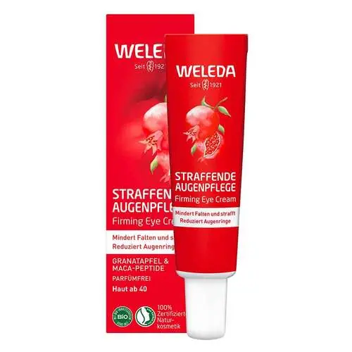 Neuheit Weleda straffende Augenpflege Granatapfel & Maca, 12 ml