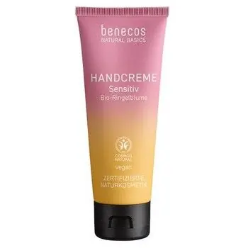 Zertifiziert Benecos Natural Basics Handcreme Sensitiv 75 ml