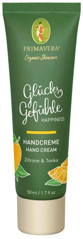 Angebot PRIMAVERA Handcreme Glücksgefühl 50 g