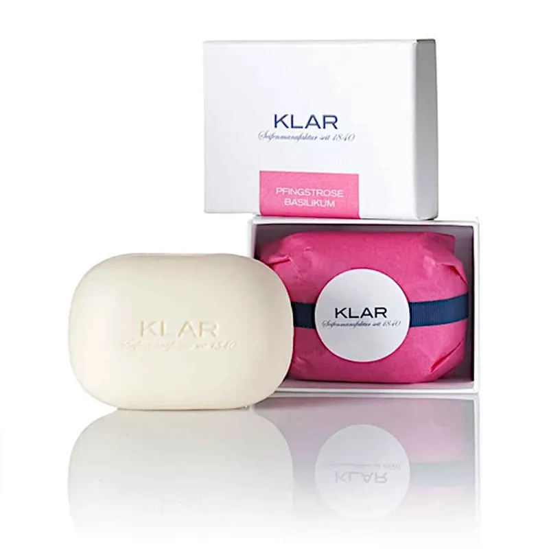 Pflegeseife - Pfingstrose Basilikum Beliebt