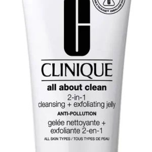 Neue Ware Clinique All About Clean 2-in-1 Cleansing + Exfoliating Jelly Anti-Pollution