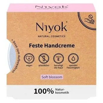 NIYOK feste Handcreme soft blossom 50 g Direkt Vom Hersteller