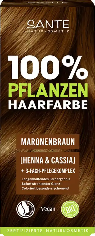 Online Kaufen Sante Pflanzen-Haarfarbe Maronenbraun 100 g