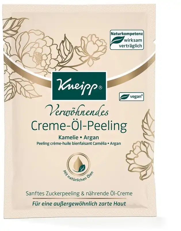 Markenware Kneipp Verwöhnendes Creme - Öl - Peeling 40 ml