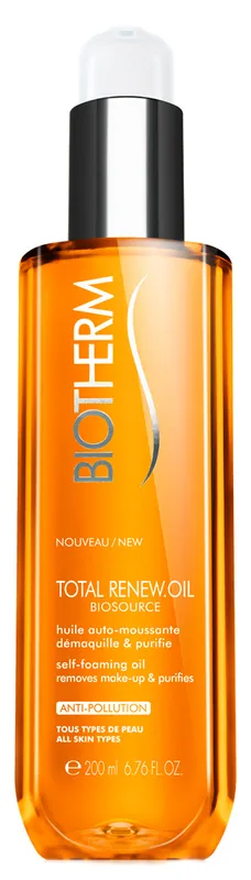 Biotherm Biosource Total Renew Oil Foaming Cleanser Oil Beliebt