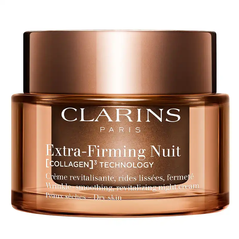 Meistverkauft Clarins Extra-Firming Nuit Collagen Technology Night Cream - Dry Skin refillable