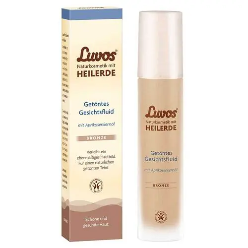 Luvos Naturkosmetik getÖntes Gesichtsfluid bronze, 50 ml Rabatt