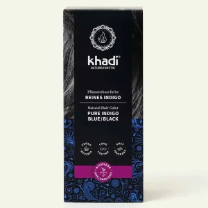 khadi Pflanzenhaarfarbe Indigo schwarz 100 g Preisknaller