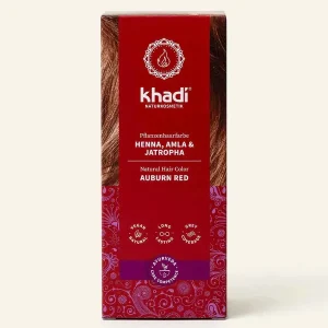 Heißes Angebot khadi Pflanzenhaarfarbe Henna, Amla und Jatropha 100 g