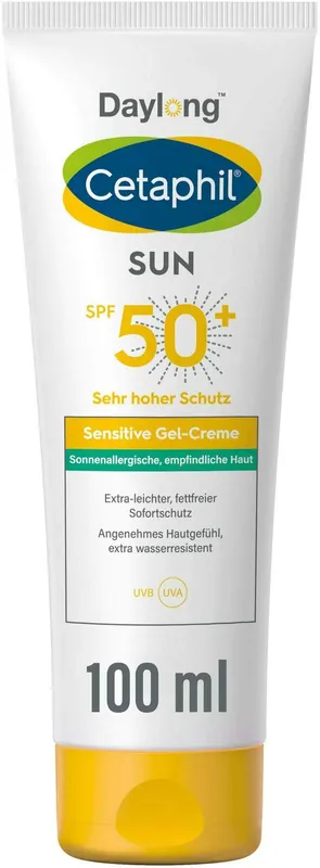Neuheit Cetaphil Sun Daylong SPF 50+ sensitives Gel 100 ml