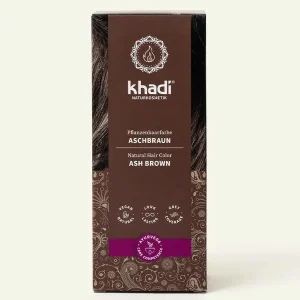 khadi Pflanzenhaarfarbe Aschbraun 100 g Neuheit