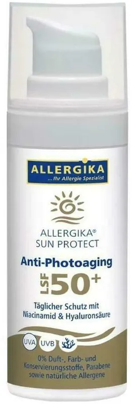 Schnäppchen Allergika Sun Protect Anti-Photoaging Cr.Lsf 50+ 5