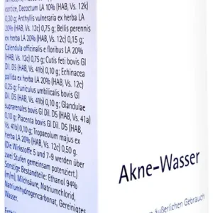 Kostenfreie Lieferung Wala Akne Wasser 100 ml Lösung