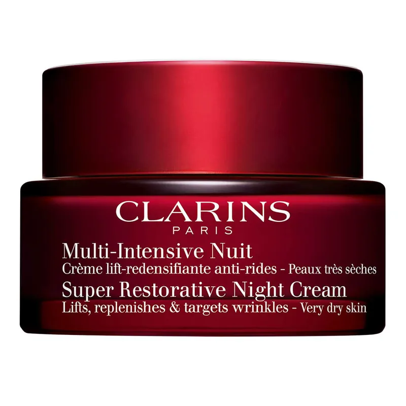 Billig Clarins Multi Intensive Nachtcreme für trockene Haut