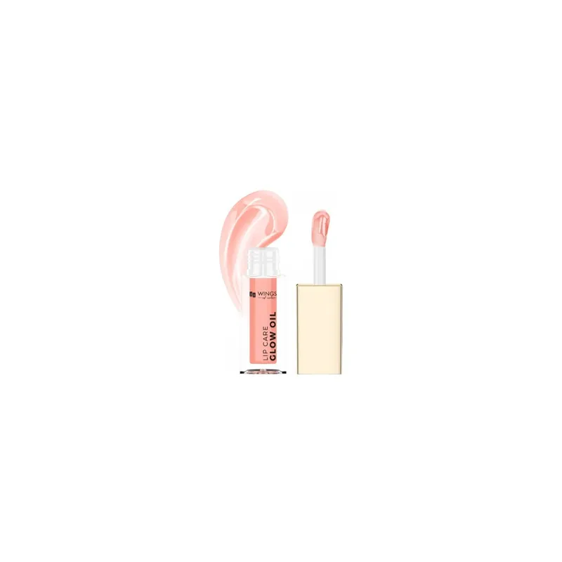 AA Wings of Color Lippenpflege Glow Oil 01 Peach 4,5 ml Top-Preis