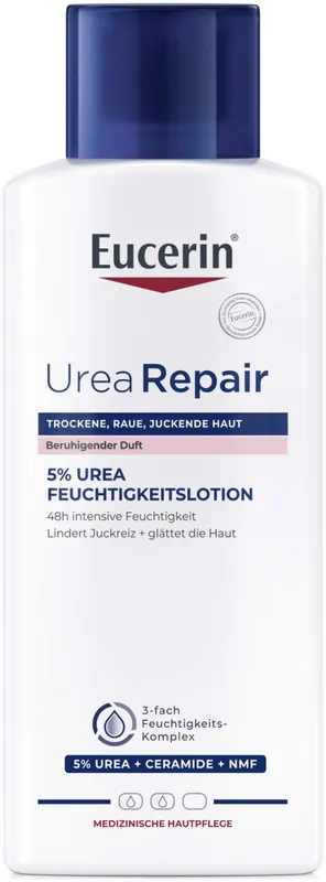 Eucerin UreaRepair Plus Lotion 5 % mit Duft 250 ml Solange Der Vorrat Reicht