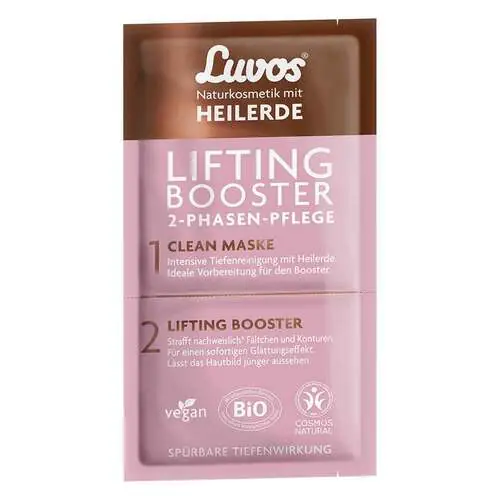 Luvos Heilerde Lifting Booster & Clean Maske 2 + 7,5ml, 1 P Günstig