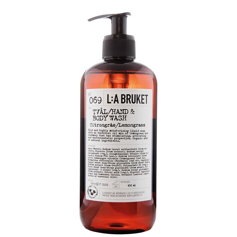 Hand & Body Wash Lemongras, 450 ml Knallerangebot