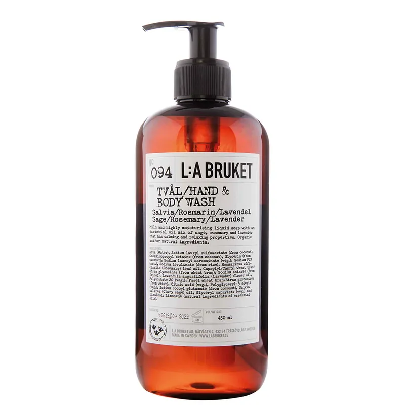 Hand & Body Wash Salbei Rosmarin Lavendel, 450 ml Geprüft