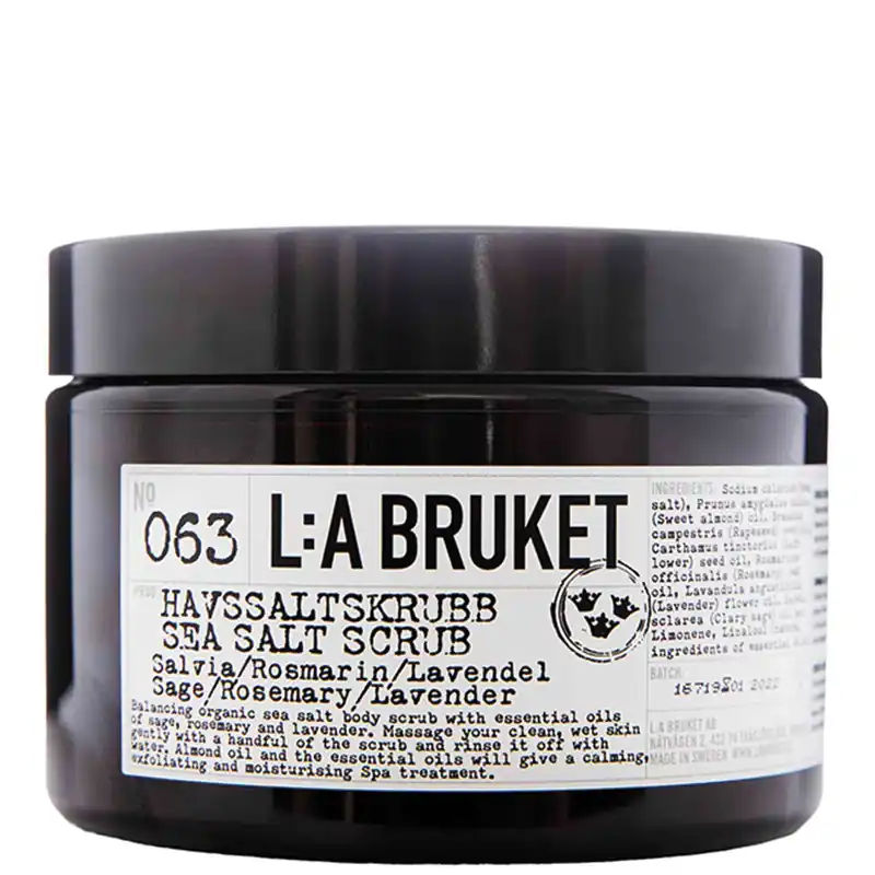 Günstig Sea Salt Scrub Lemongras, 420 g