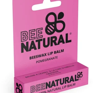 Abverkauf Bee Natural Lip Balm Pomegranate-Granatapfel 4,2 G Stift