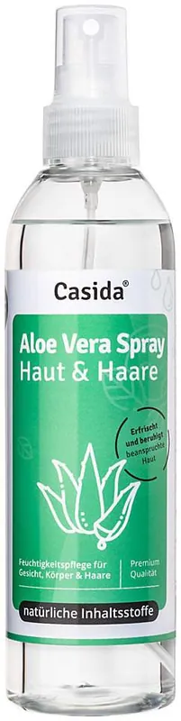 Zertifiziert Aloe Vera Spray Haut & Haare 200 ml