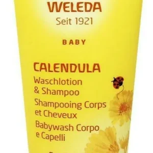 Kracherpreis Weleda Calendula Waschlotion und Shampoo Baby und Kind 20 ml
