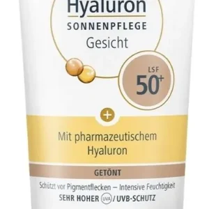 Meistverkauft medipharma cosmetics Hyaluron Sonnenpflege Gesicht LSF 50+ getönt 50 ml