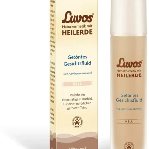 Luvos Naturkosmetik Getöntes Gesichtsfluid Hell 50 ml Billig