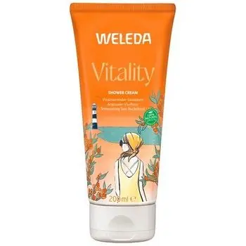 WELEDA Vitality Shower Cream Sanddorn 200 ml Sichere Zahlung