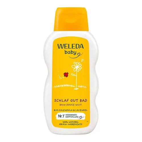 Weleda Calendula Schlaf Gut Bad, 200 ml Nur Für Kurze Zeit