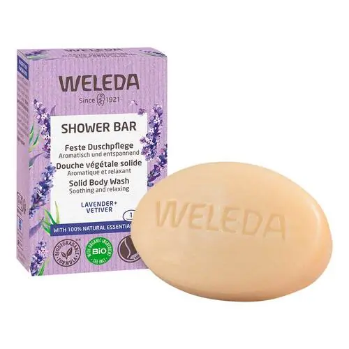 Kracherpreis Weleda feste Duschpflege Lavender + Vetiver, 75 g