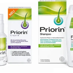 Priorin Liquid Pumplösung 1 x 50 ml + Priorin Shampoo 200 ml Garantierte Lieferung