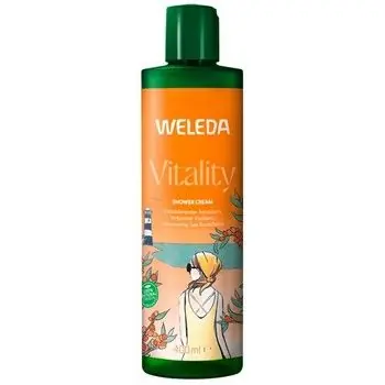 Neue Kollektion WELEDA Vitality Shower Cream Sanddorn 400 ml