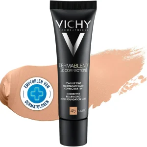 Echt Vichy Dermablend 3d Make-Up 45 Gold 30 ml Creme