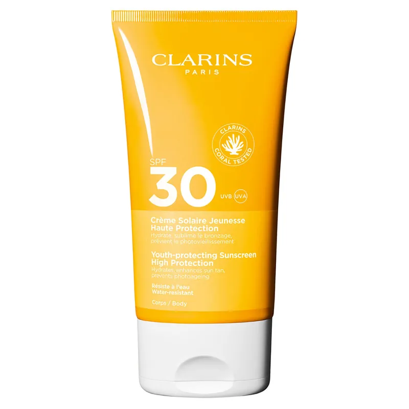 Super-Preis Clarins Sonnenschutz Youth-protecting Sunscreen Body SPF 30