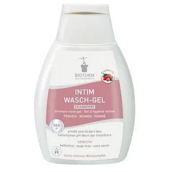 Bestseller BIOTURM Intim Wasch-Gel Cranberry Nr.91 250 ml