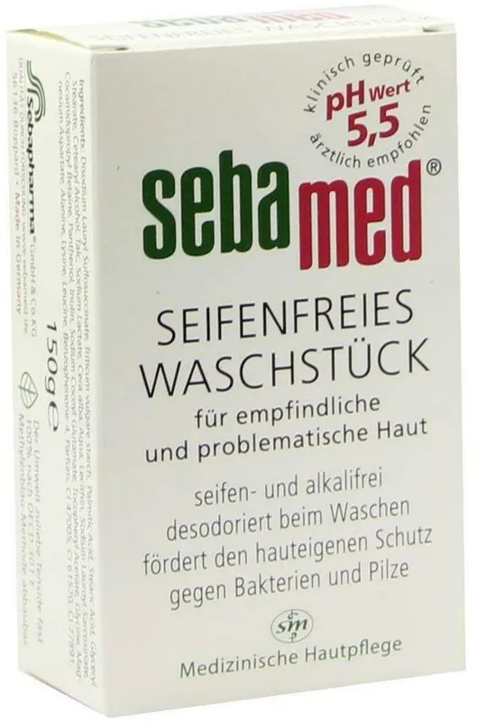 Sebamed Seifenfreies Waschstück 150 G Garantierte Lieferung