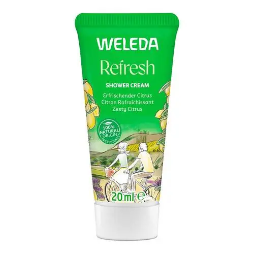 Billig Weleda Refresh Shower Cream Citrus, 20 ml
