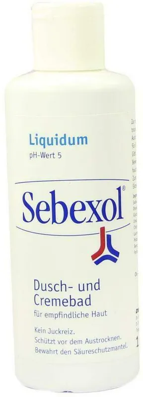 Zertifiziert Sebexol Liquidum Dusch- und Cremebad 150 ml Bad