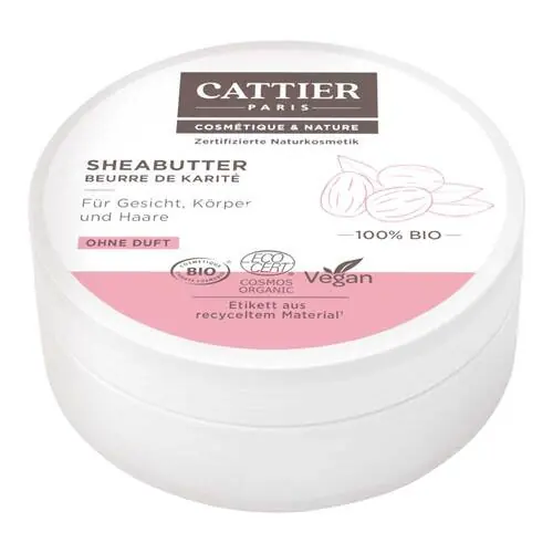 Cattier Sheabutter 100% biologisch, 100 g Neue Ware