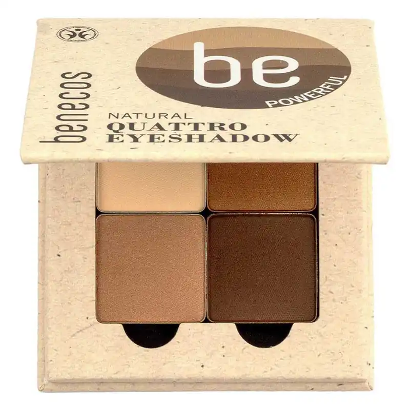 Kostenloser Versand Natural Quattro Eyeshadow - Coffee & Cream 8g