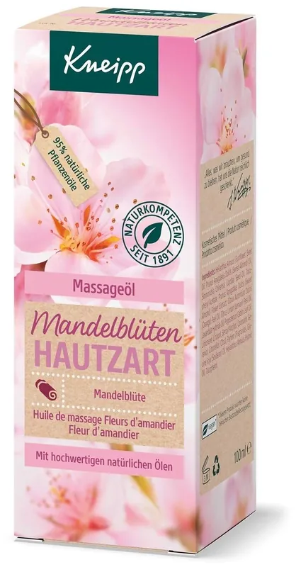 Geprüft Kneipp Pflegendes Massageöl Mandelblüten Hautzart 100 ml Öl