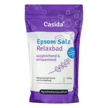 EPSOM Salz Relaxbad mit Lavendel 1 kg Solange Der Vorrat Reicht