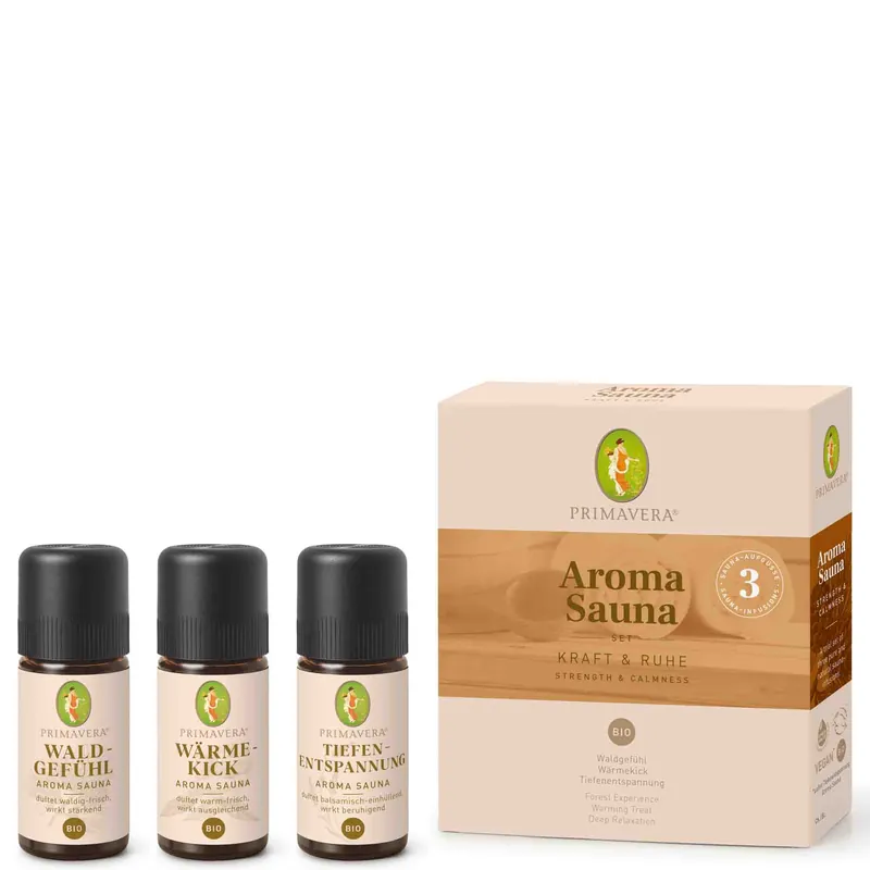 Aroma Sauna Set Kraft & Ruhe Sonderaktion